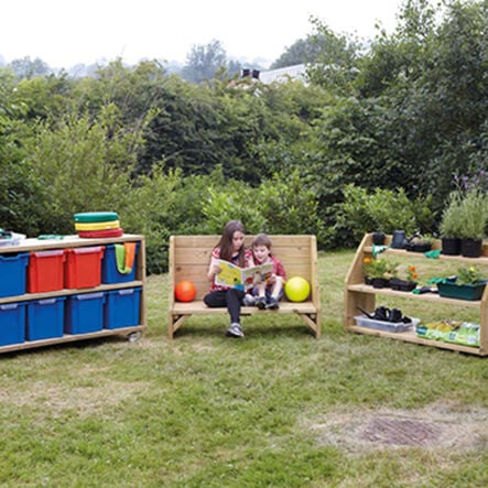 Outdoor Reading Corner Bench  hi\-res