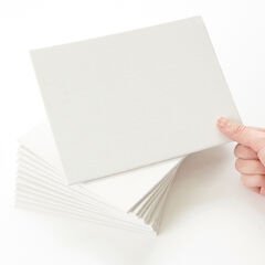 Primed White Canvas Panels 20 x 15cm 12pk  Primed White Canvas Panels 20 x 15cm 12pk  hi-res