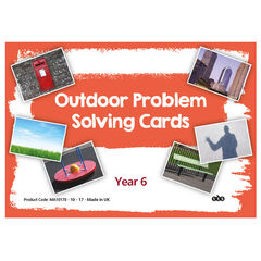 TTS Outdoor Maths Problem Solving Cards Year 6 30pk  TTS Outdoor Maths Problem Solving Cards Year 6 30pk  hi-res