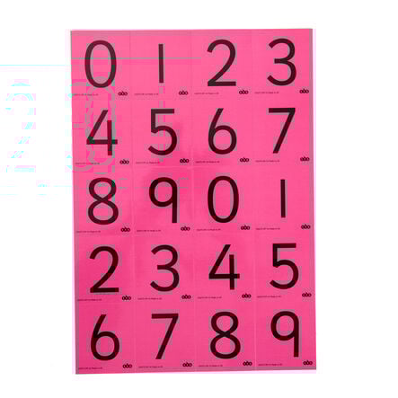 TTS Coloured Digit Cards Class Pack  hi\-res
