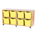 Mobile Quad Tray Storage Unit 8 Jumbo  hi\-res