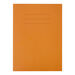 9\'\'x7\'\' Choice Ex. Book 8mm Rule W\/ Margin 80pg Orange 25pk Orange hi\-res
