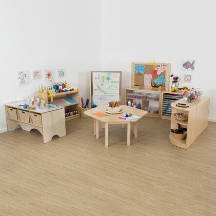 Enriching Env Creative Area Set with Table H46cm Self Assem  hi\-res