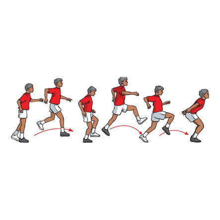 Eveque Sportshall Junior Standing Triple Jump Mat  hi\-res