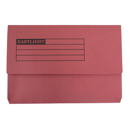 TTS Document Wallet Half Flap Foolscap 225gsm 50pk  hi\-res