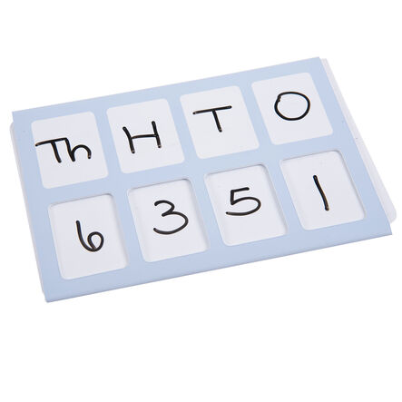 TTS Dry Wipe Place Value Slider  hi\-res