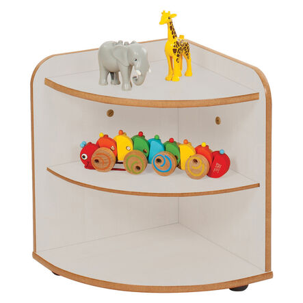 Solway Early Years 2 Shelf Corner Storage Unit  hi\-res