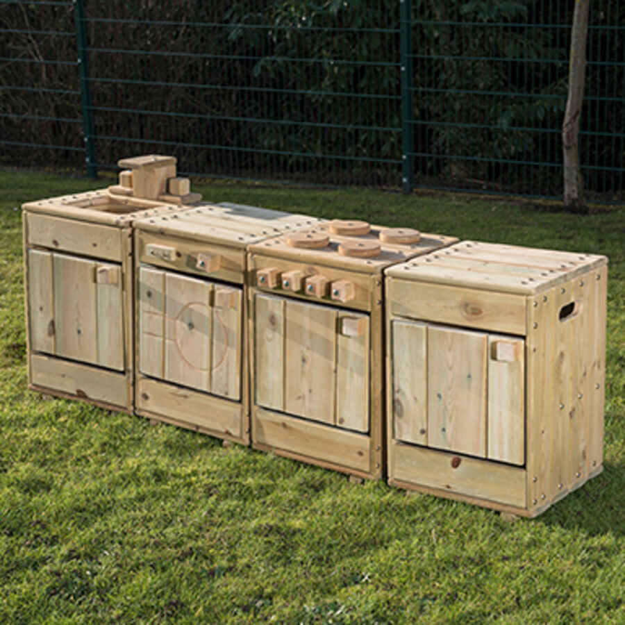 TTS The Outdoor Wooden Role Play Kitchen