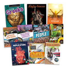 Burgundy Non-Fiction Book Bands Level 15 10pk  hi-res