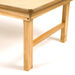 Natural Wooden Folding Early Years Table H46cm  hi\-res