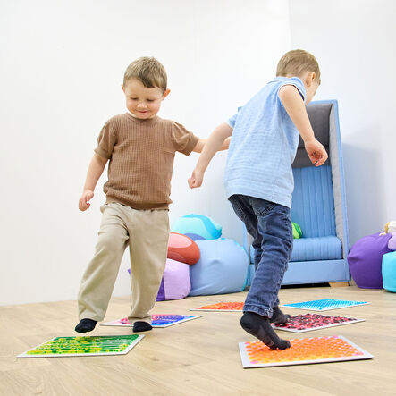 Textured Liquid Sensory Mats 6pk  hi\-res