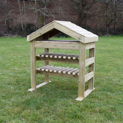 Wooden Outdoor Wellie Store  Wooden Outdoor Wellie Store  hi-res