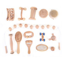 Sensory Wooden Massage Set 15pk  Sensory Wooden Massage Set 15pk  hi-res
