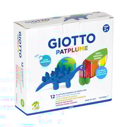 Giotto Modelling Dough Assorted 350g 12pk  hi\-res