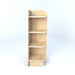 Right Hand Library End Bookcase In Maple  hi\-res