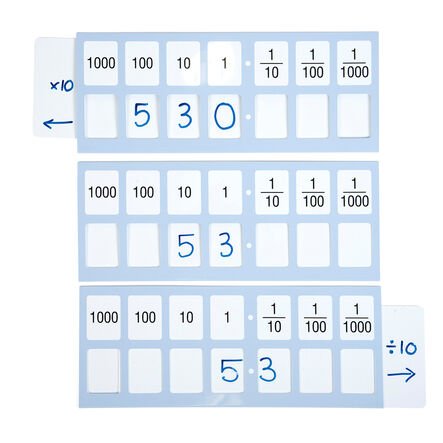 Wipe Clean Place Value Slider  hi\-res