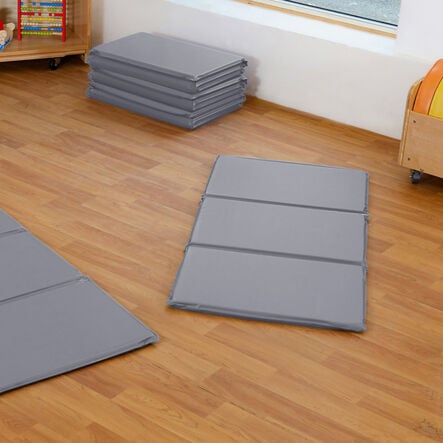 Grey Folding Sleep Mat 10pk  hi\-res