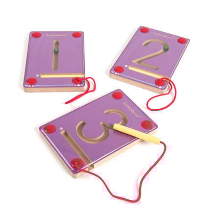 Wooden Magnetic Learning Numbers 0\-9  hi\-res