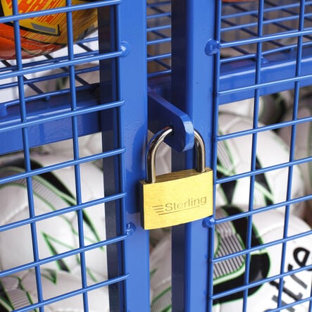 Lockable Mobile Ball Storage Cabinet  hi\-res