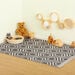 TTS Hexagonal Patterned Grey and Cream Rug  hi\-res