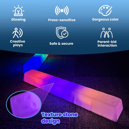 Light\-Up Sensory Balance Beam  hi\-res