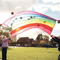 Rainbow Ripple Parachute  Rainbow Ripple Parachute  hi-res