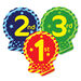 Sports Day Stickers 185pk  hi\-res