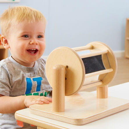 Eduplay Roly Poly Mirror Drum Manipulative Wooden Toy  hi\-res