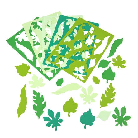 Spring\/Summer Paper Display Leaves 250pk  hi\-res