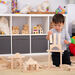 Jumbo Wooden Construction Blocks with Tray 54pk  hi\-res