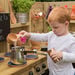 TTS Outdoor Wooden Corner Kitchen Unit H110 x W180 x D180cm  hi\-res