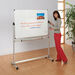 Mobile Revolving Whiteboard on Wheels  hi\-res