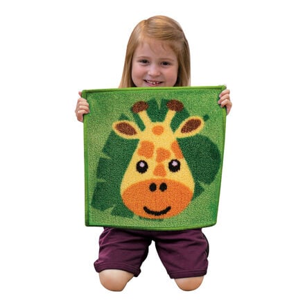 Zoo Animals Mini Placement Carpet Squares 30pk  hi\-res