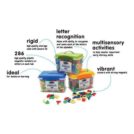 Magnetic Alphabet Letters 286pk  hi\-res