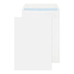 Self Seal White Envelopes C4 250pk Plain  hi-res