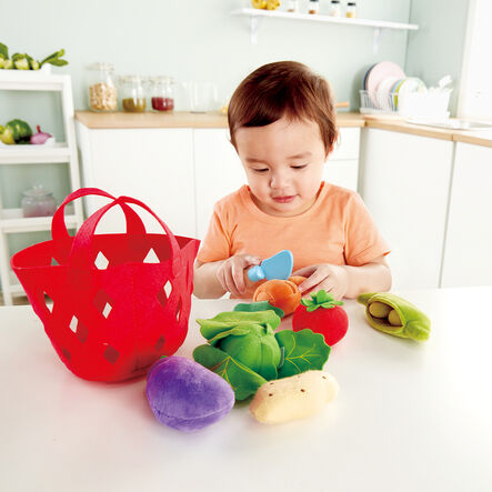 Role Play Toddler Soft Foods and Baskets Bundle  hi\-res
