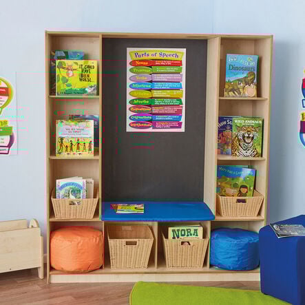 TTS Wooden Bookcase with Seating  hi\-res