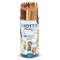 Giotto Skin Tone Colouring Pencils Assorted 48pk  Giotto Skin Tone Colouring Pencils Assorted 48pk  hi-res