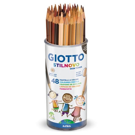 Giotto Skin Tones Coloured Pencils Assorted 48pk  hi\-res