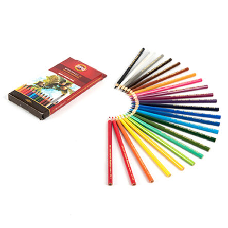 Koh\-i\-noor Watercolour Pencils Assorted 24pk  hi\-res