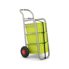 Gratnells Rover Trolley 3 x Extra Deep Trays Lime Lime Green hi-res