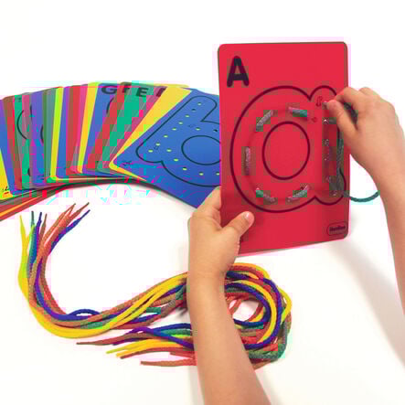 Large Lacing and Threading Alphabet Letters 26pk  hi\-res