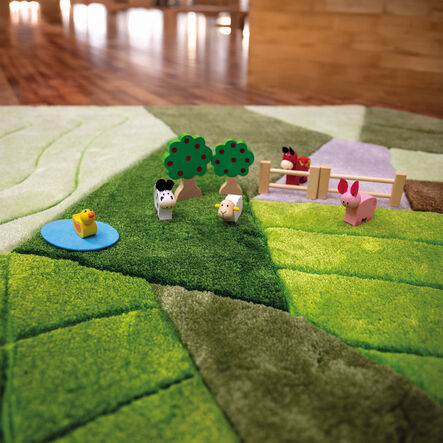 Aerial Landscape Super Deluxe Carved Carpet  hi\-res