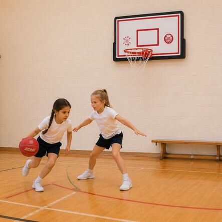 Sure Shot 521 Junior Basketball Backboard \x26 18\'\' Ring  hi\-res