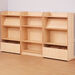 Display And Browse Bookcase Bundle Deal Maple 3 units  hi\-res