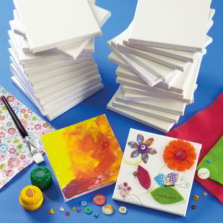 Mini Painting Canvas 30pk  hi\-res