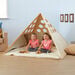 TTS Lovely Learning Location Wooden Pyramid Den  hi\-res