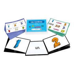 TTS French Numbers Vocabulary Builders Activity Cards 46pk  TTS French Numbers Vocabulary Builders Activity Cards 46pk  hi-res