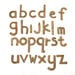 TTS Large Sea Grass Weaving Alphabet Set A\-Z  hi\-res