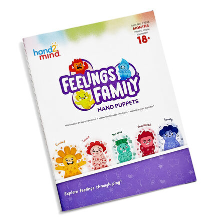 Feelings and Emotions Hand Puppets Set 1  hi\-res